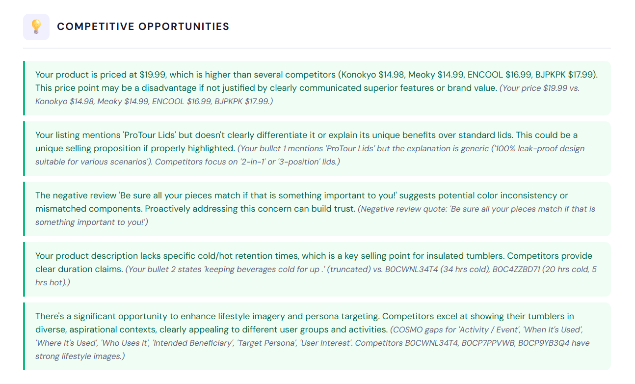 report opportunities